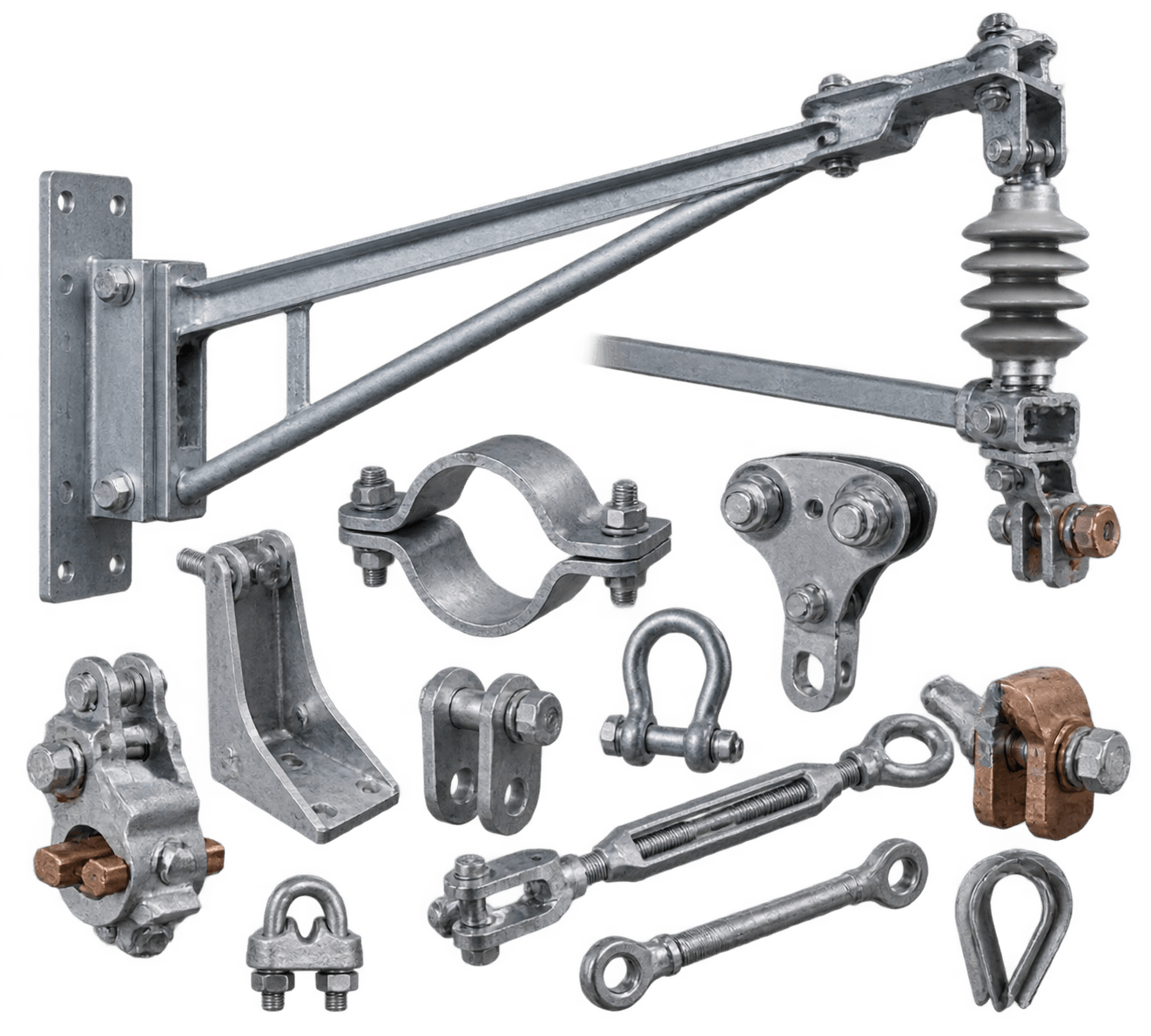 Railway OHE Project Fittings